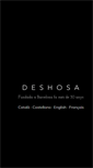 Mobile Screenshot of deshosa.com